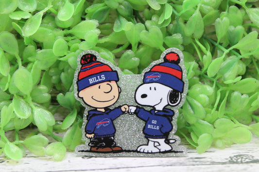 Buffalo Bills Football Best Friends Badge Reel