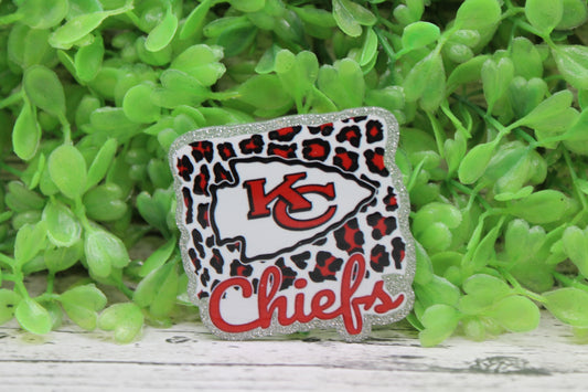 KC Chiefs Football Leopard Badge Reel