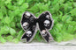 Skull Bow Badge Reel