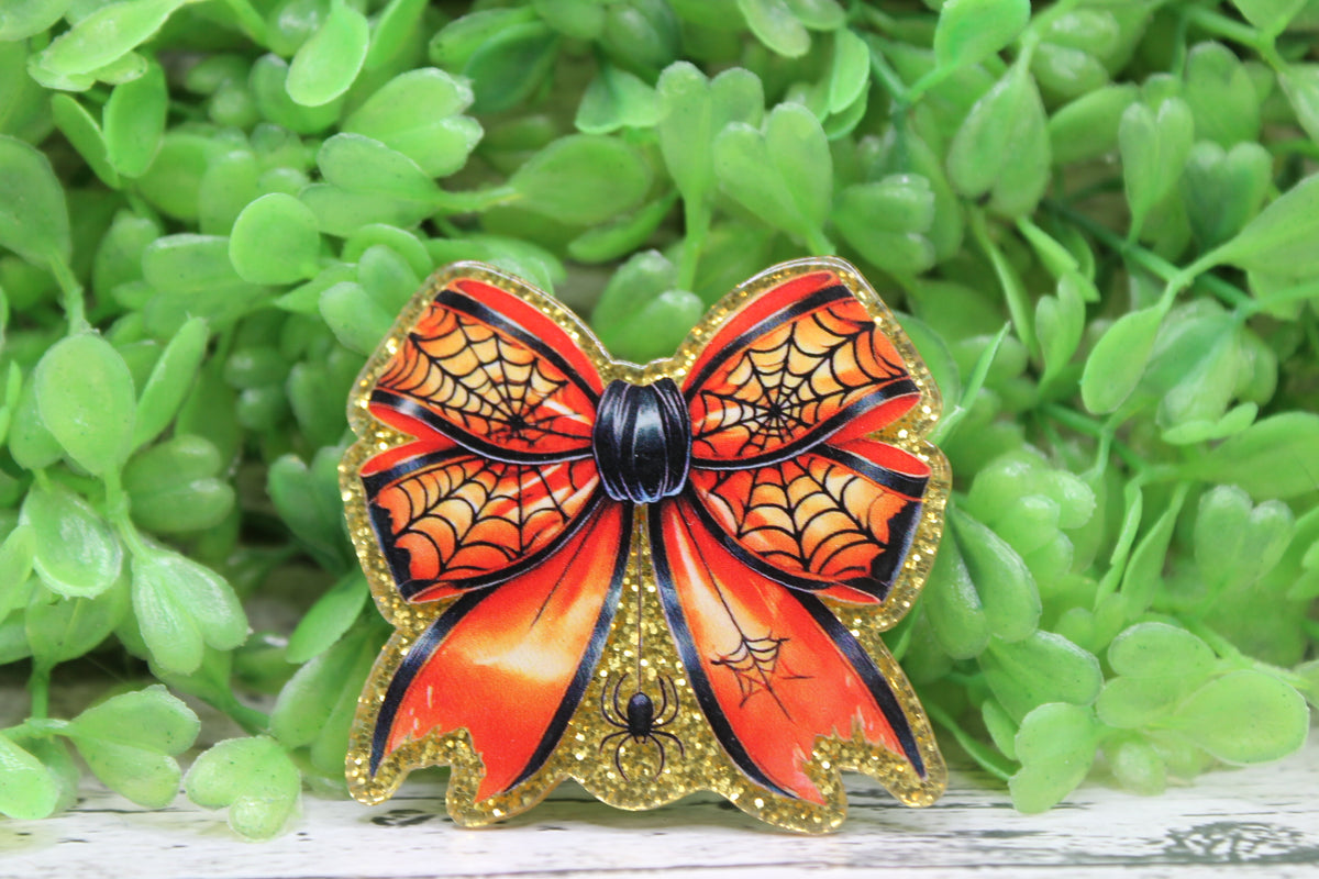 Spider Bow Badge Reel