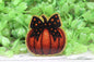 Pumpkin with Star Bow Badge Reel