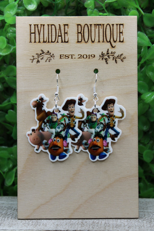 Toy Story Dangle Earrings