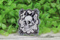 Skull with Bow Badge Reel