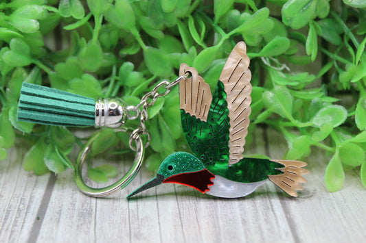 Beautiful Hummingbird • Keychain