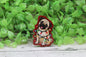Christmas Pug Badge Reel
