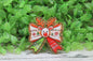 Reindeer Christmas Bow Badge Reel