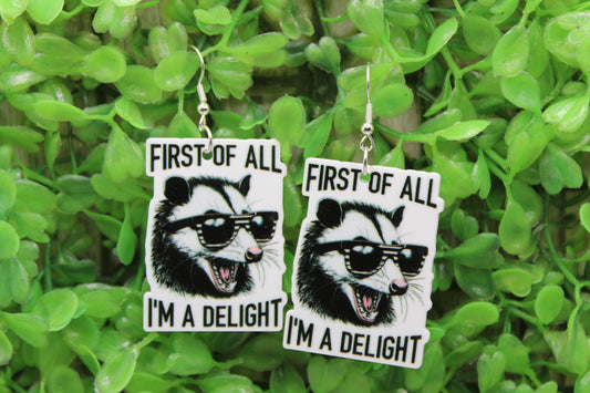 I'm a Delight • Dangle Earrings