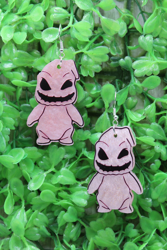 Pink Sparkle Oogie • Dangle Earrings