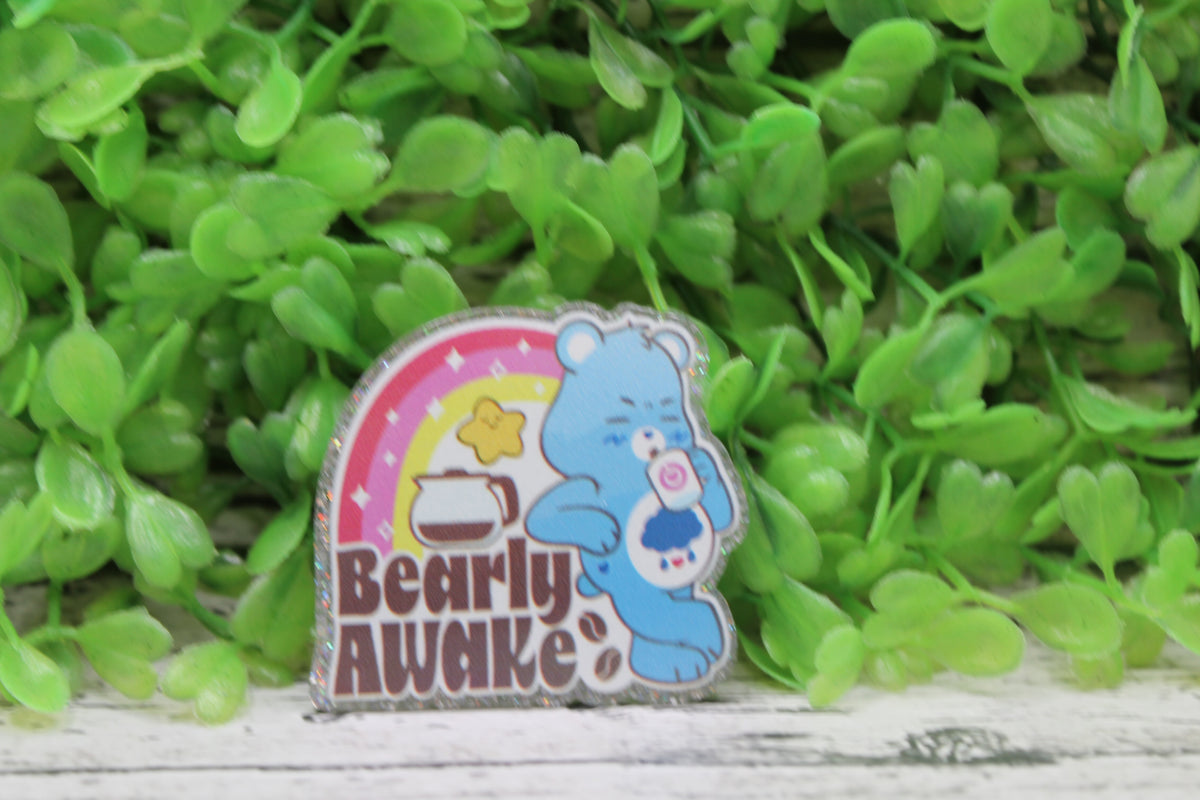 Bearly Awake Badge Reel