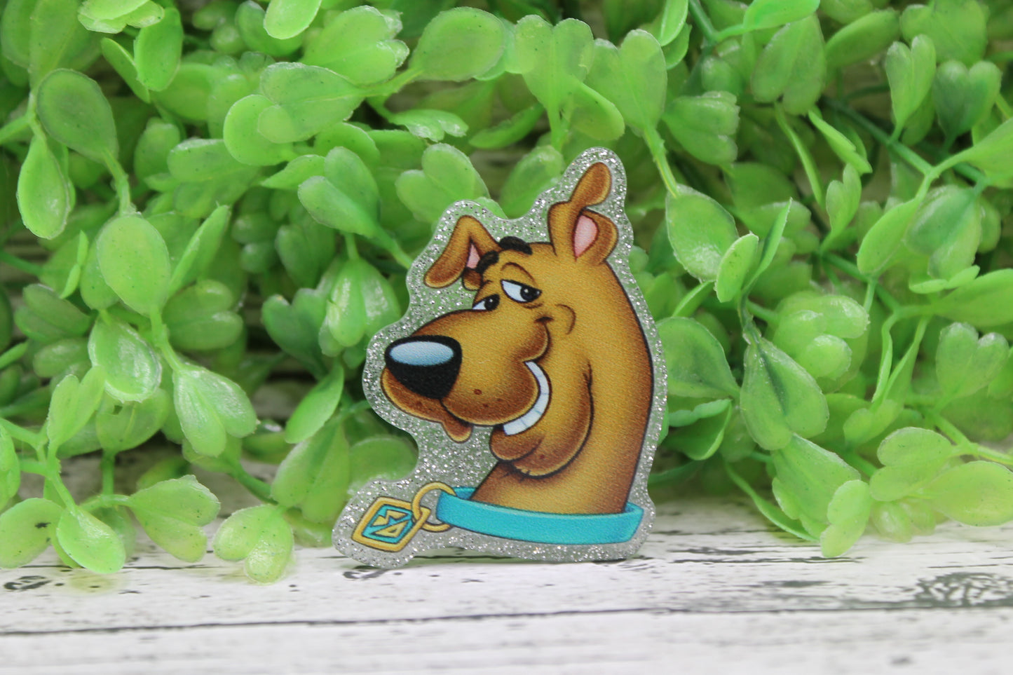 Brown Dog Badge Reel