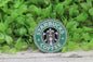 SB Coffee Circle Badge Reel