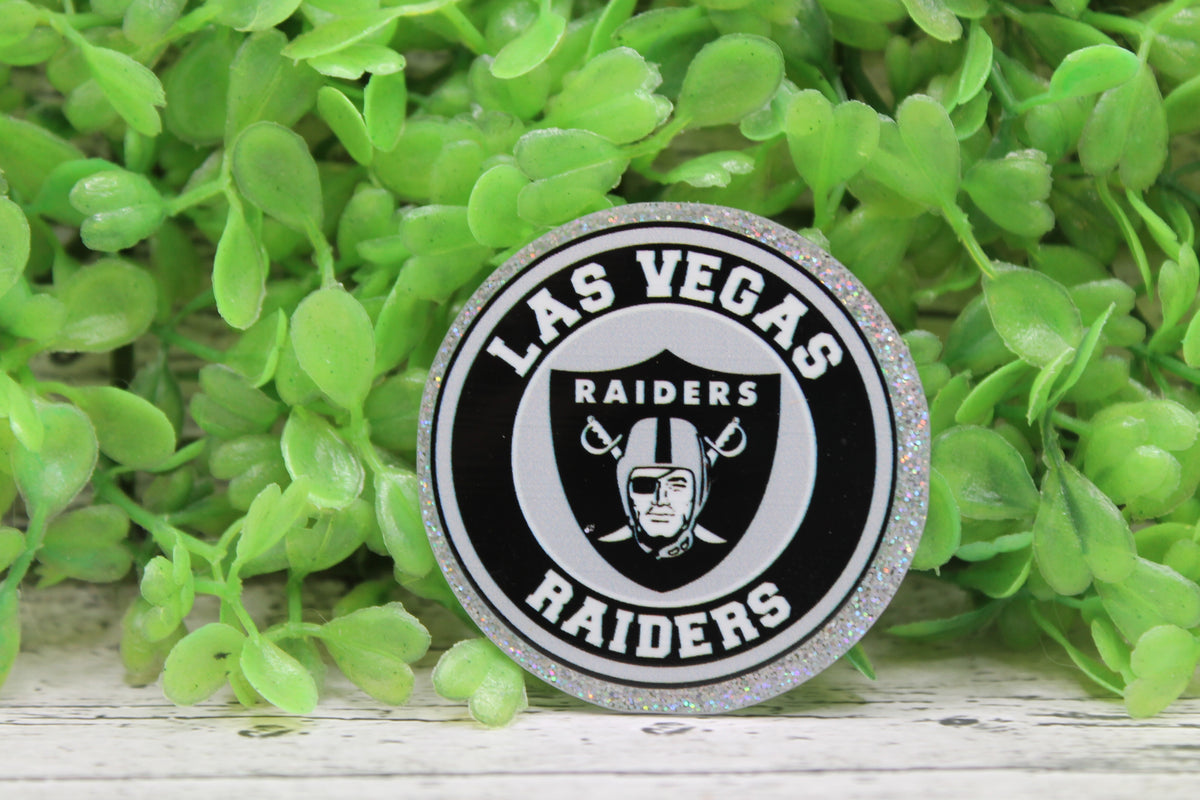 Raiders Football Circle Badge Reel
