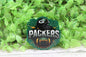 Green Bay Packers Football Splatter Badge Reel
