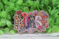 NURSE Leopard and Floral Badge Reel