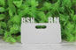 BSN RN - Registered Nurse White Shimmer Badge Accessory