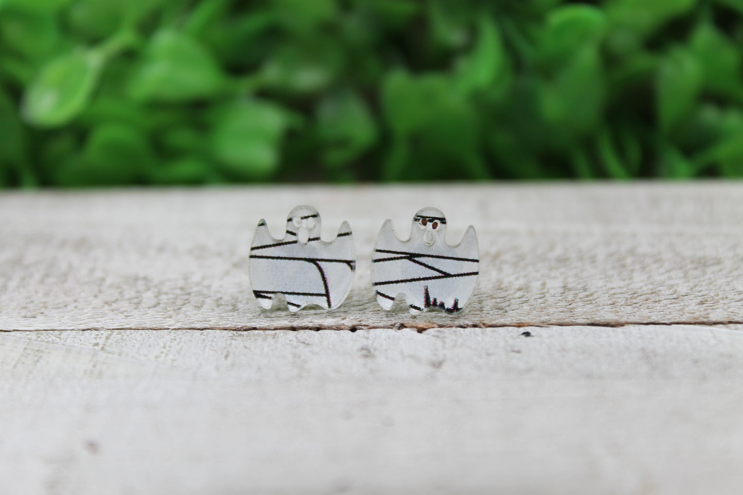 Mummy Ghost • Stud Earrings