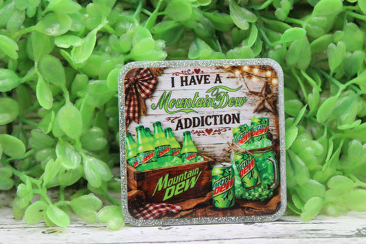 Mt Dew Addition Acrylic Badge Reel