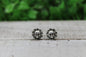 Sunflower Skulls • Stud Earrings