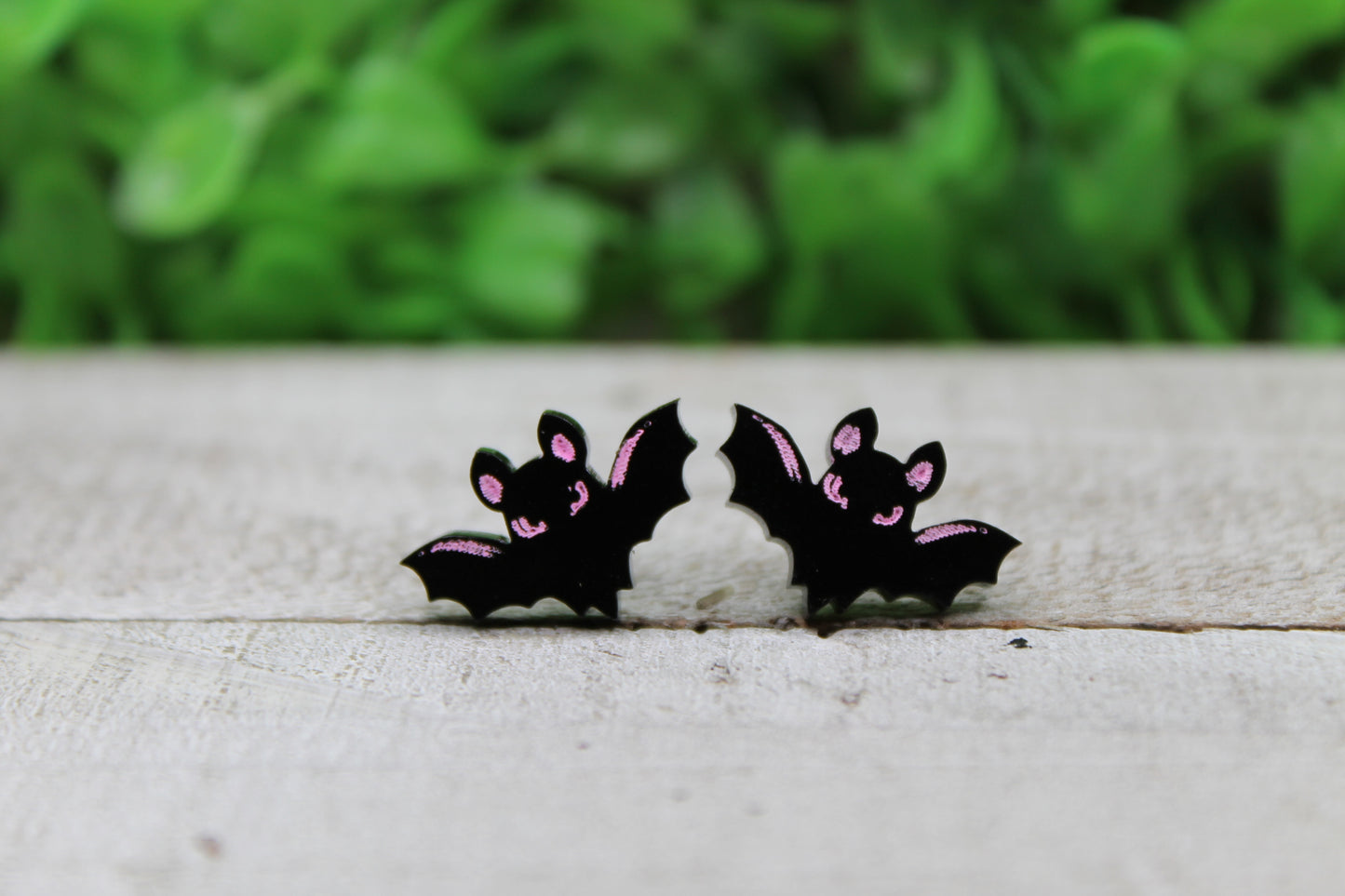 Cute Bat • Stud Earrings