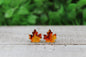 Autumn Leaves • Stud Earrings