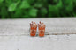 Pumpkin Spice • Stud Earrings