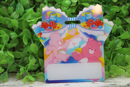 Pink Bears Badge Buddy {BLANK}