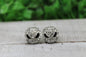 Rhinestone Jack Face • Stud Earrings