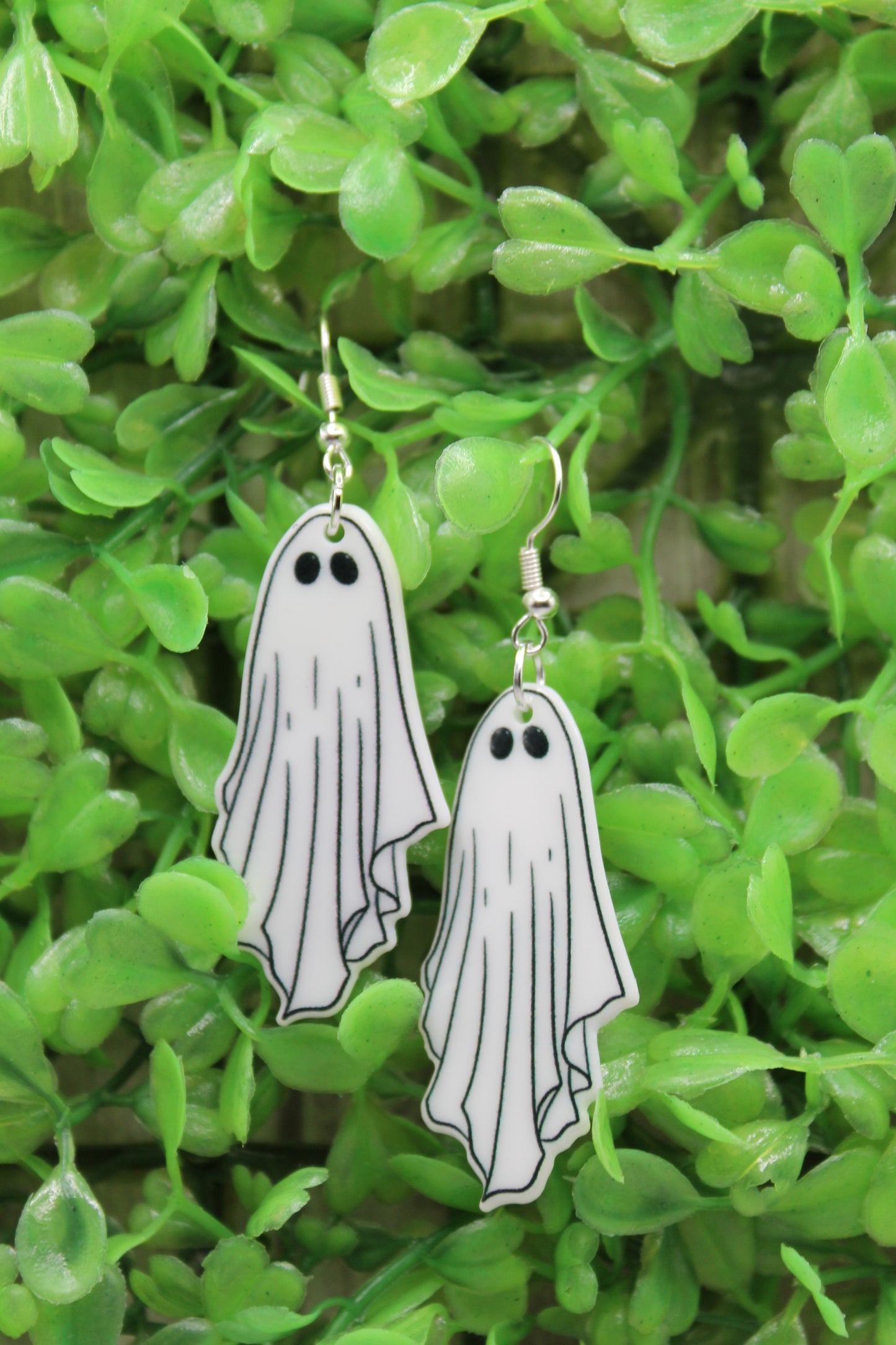 White Ghosts • Dangle Earrings