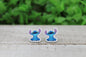 Sitting Stitch Stud Earrings