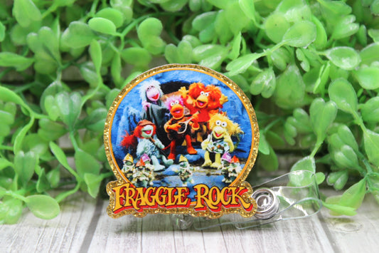 Fraggle Rock • Badge/ID Holder with Clip