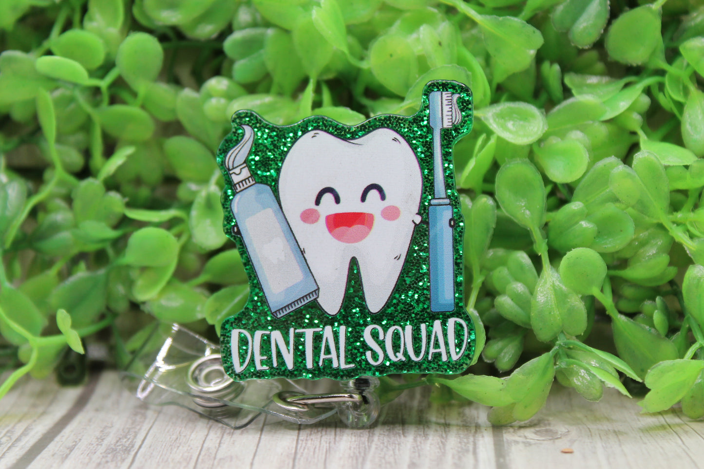 Dental Squad • Badge/ID Holder with Clip