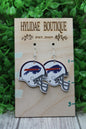 Bills Football Helmets • Dangle Earrings