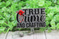 True Crime and Crafting • Badge/ID Holder with Clip