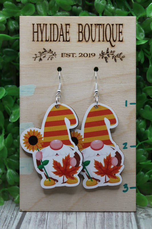 Fall Gnomes • Dangle Earrings