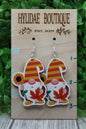 Fall Gnomes • Dangle Earrings