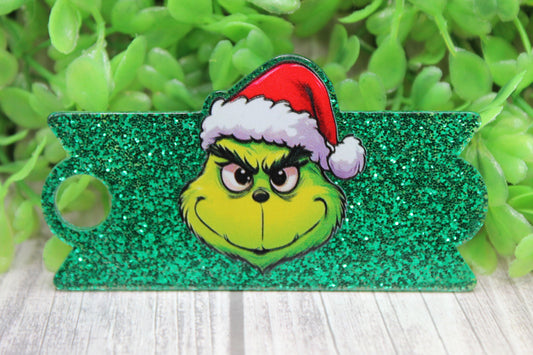 Santa Hat Mr. Grumps • Tumbler Topper