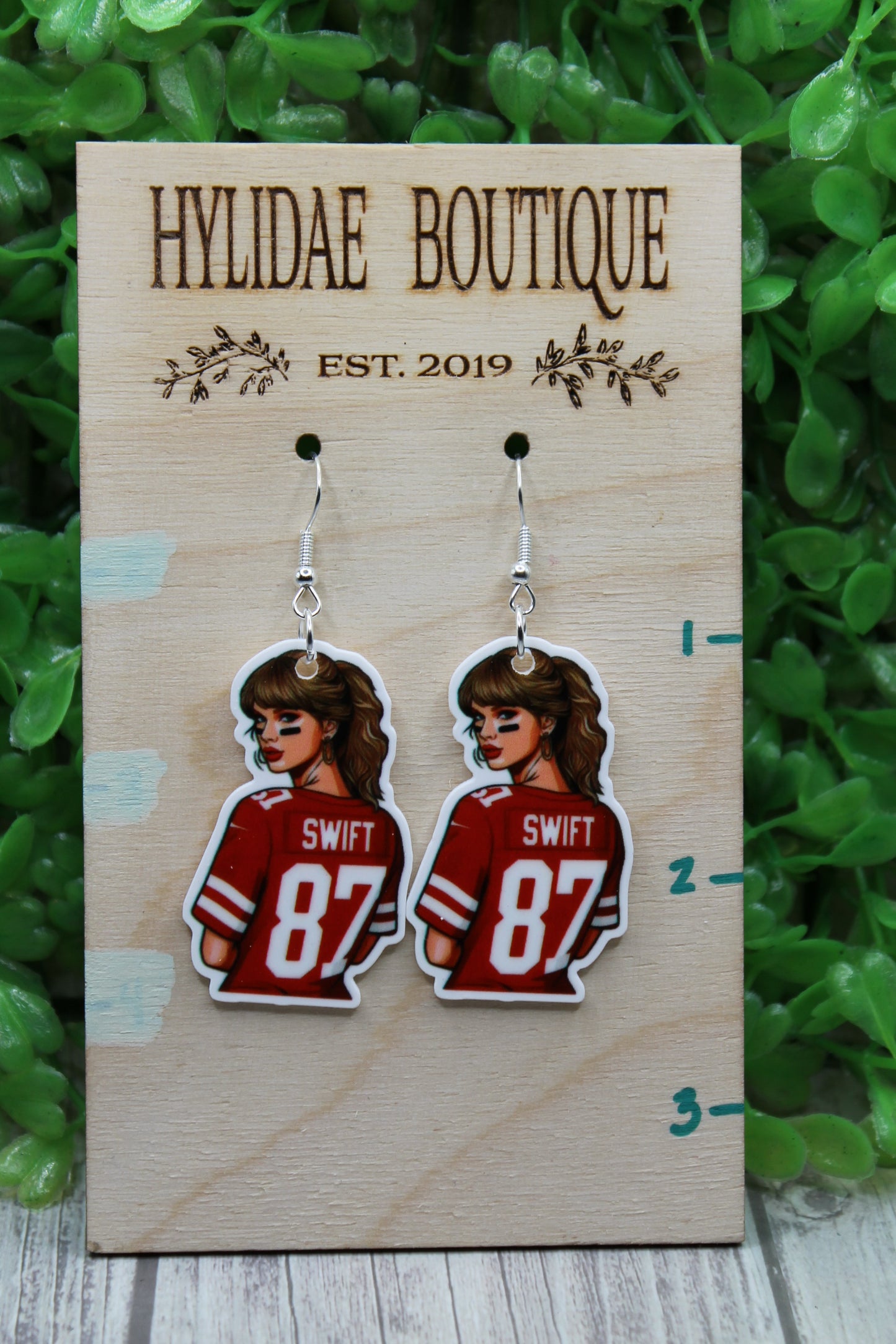 87 KC Jersey Taylor • Dangle Earrings