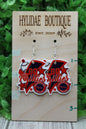 Baseball Go Phillies • Dangle Earrings