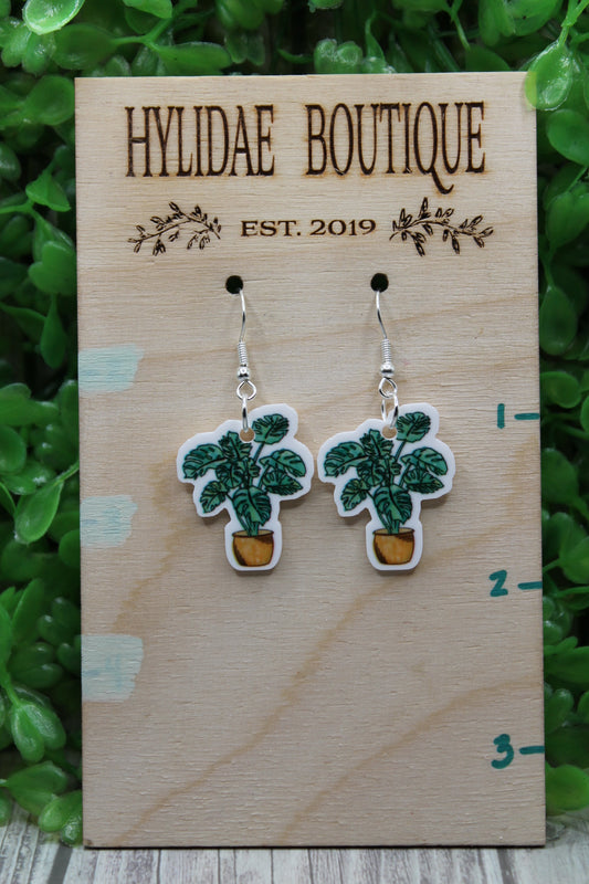 Plants • Dangle Earrings {Mini}