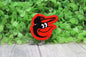 Baseball Orioles • Badge/ID Holder with Clip