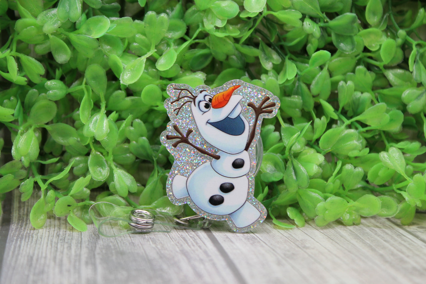 Olaf • Badge/ID Holder with Clip