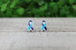 Suicide Awareness Ribbon • Stud Earrings