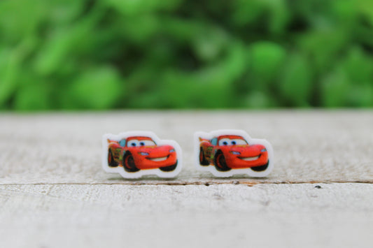 Lightning McQueen • Stud Earrings