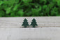 Evergreen Christmas Trees • Stud Earrings