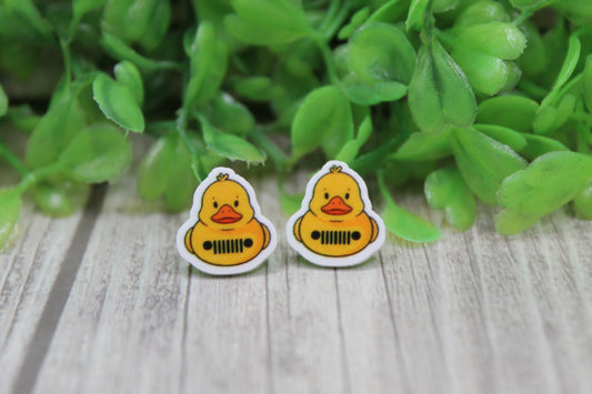 Yellow Duck JP • Stud Earrings