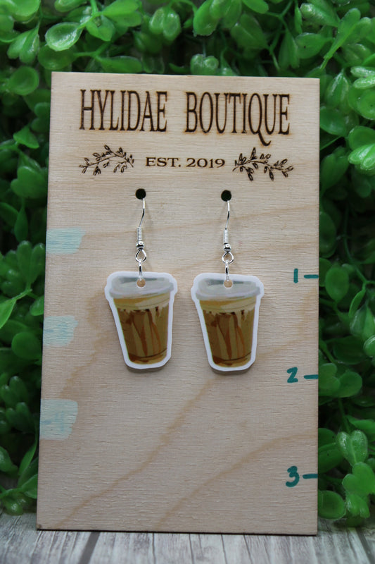 Coffee Cups • Dangle Earrings