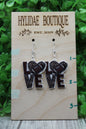 Football LOVE • Dangle Earrings