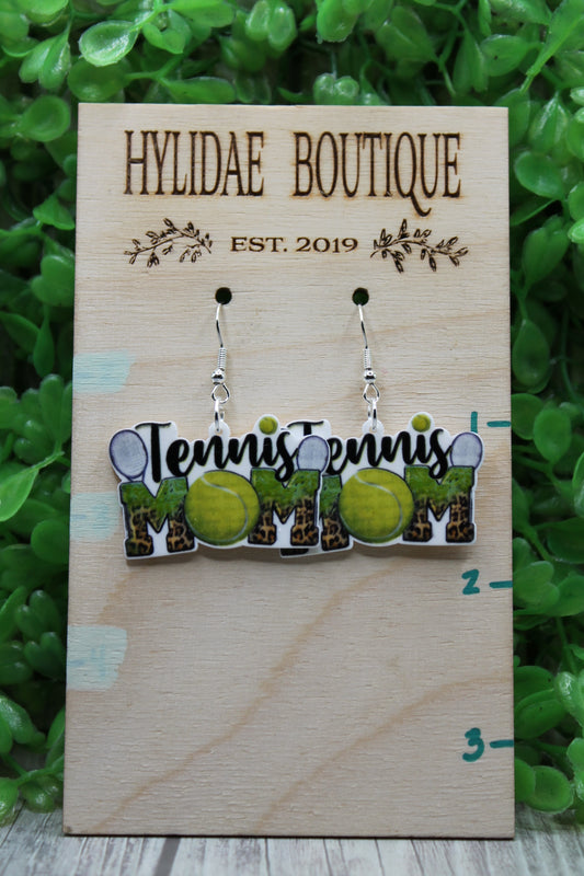 Tennis MOM • Dangle Earrings