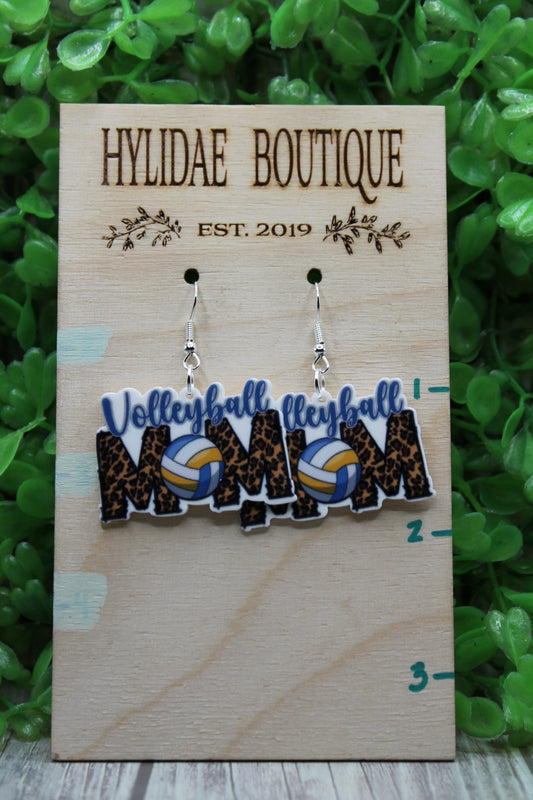 Volleyball MOM • Dangle Earrings