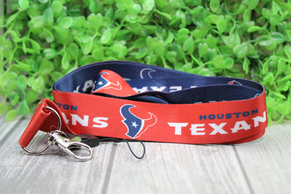 Football Texans • Lanyard with Decor